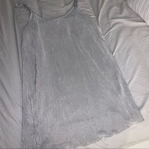 Silver dress. Size S